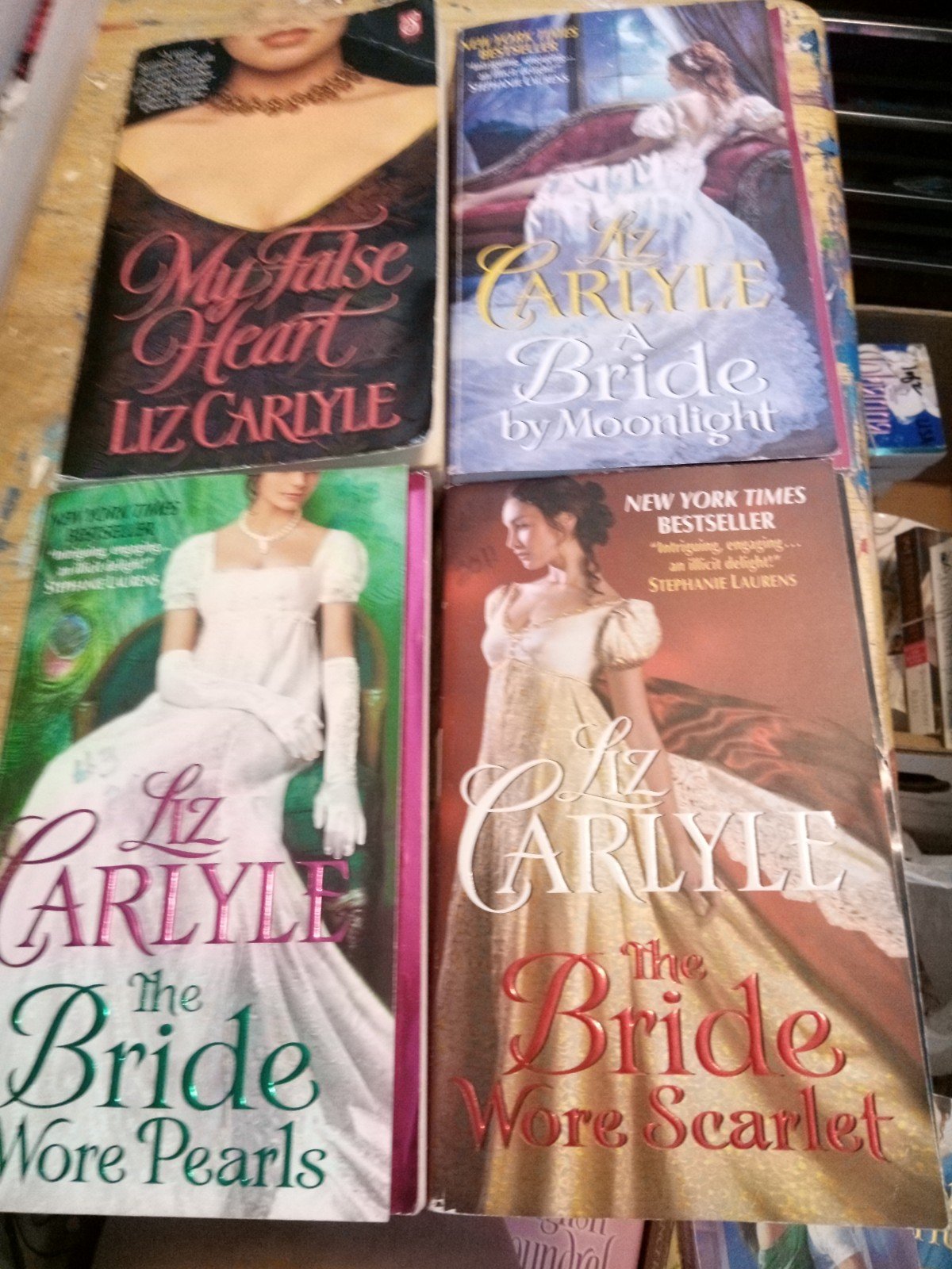 20 Liz Carlyle books