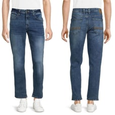 NWT New 109 BUFFALO David Bitton Evan-X Slim Straight Jeans Size 34 x 30