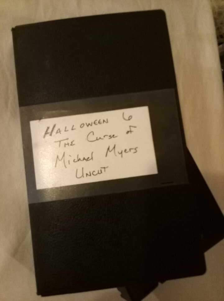 Halloween 6: The Curse of Michael Myers VHS (Uncut)