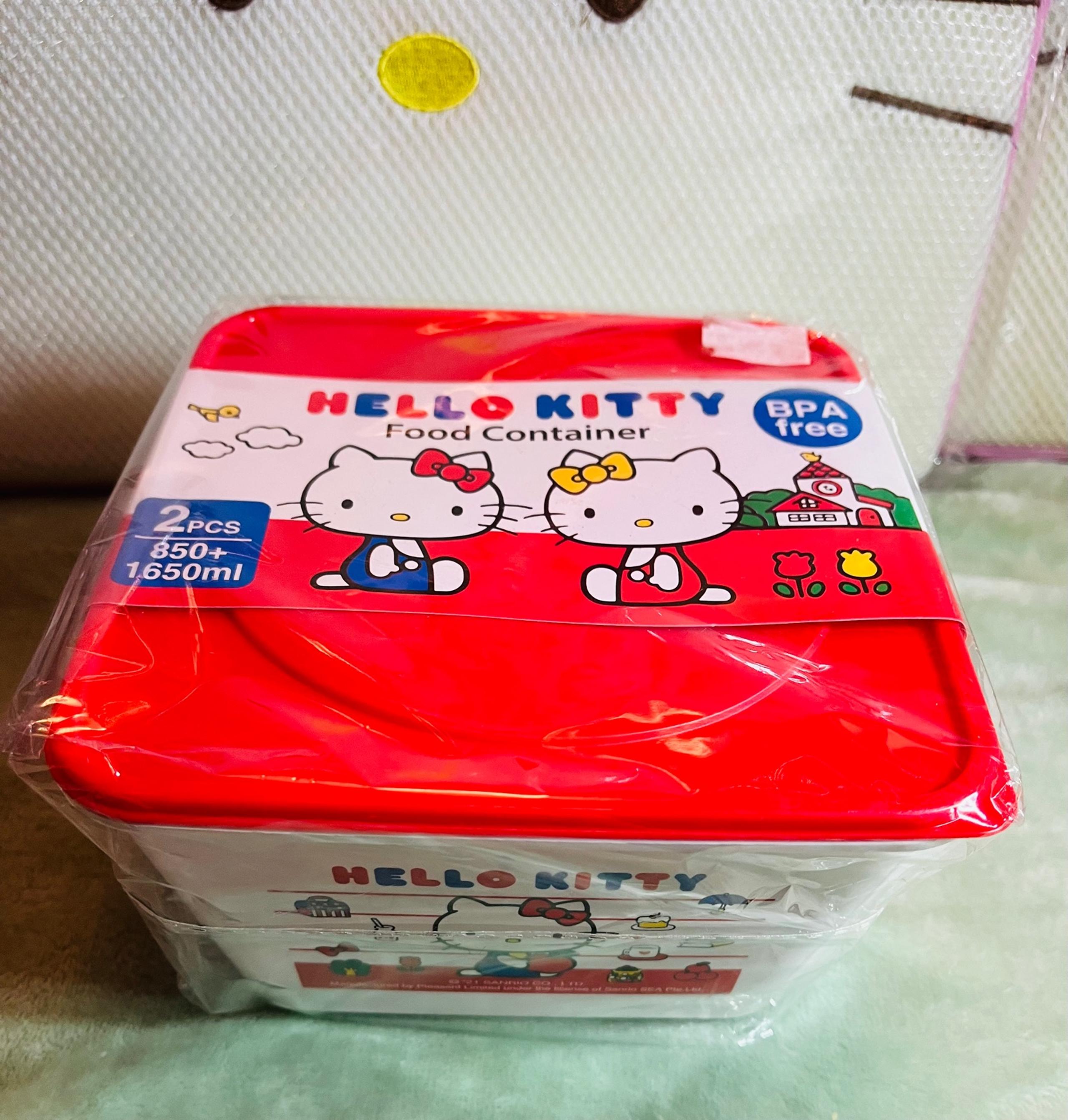 Hello kitty food container set