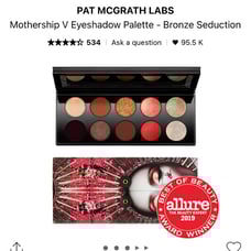Pat Mcgrath Mothership V Palette