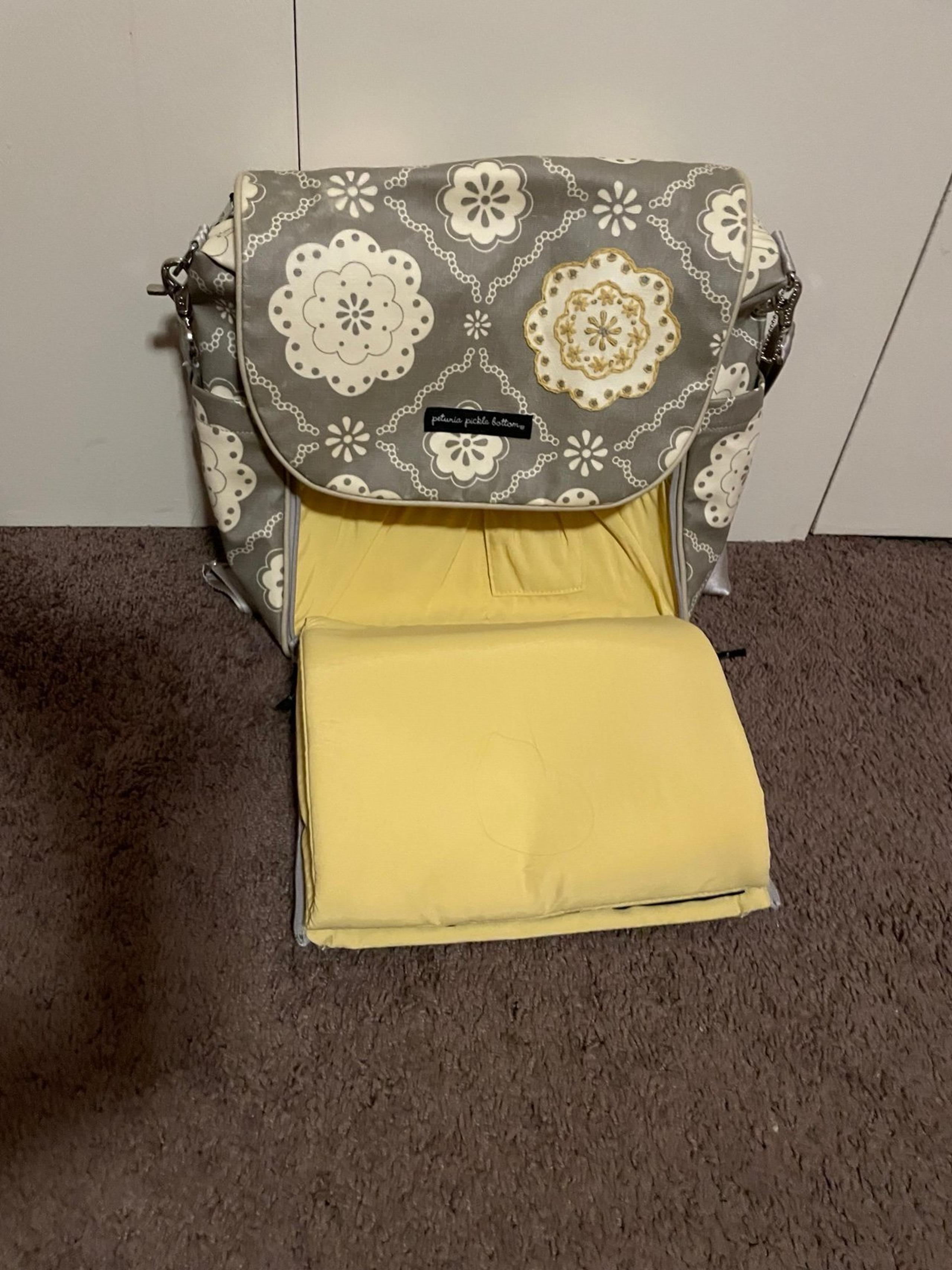 Diaper bag, petunia pickle bottom