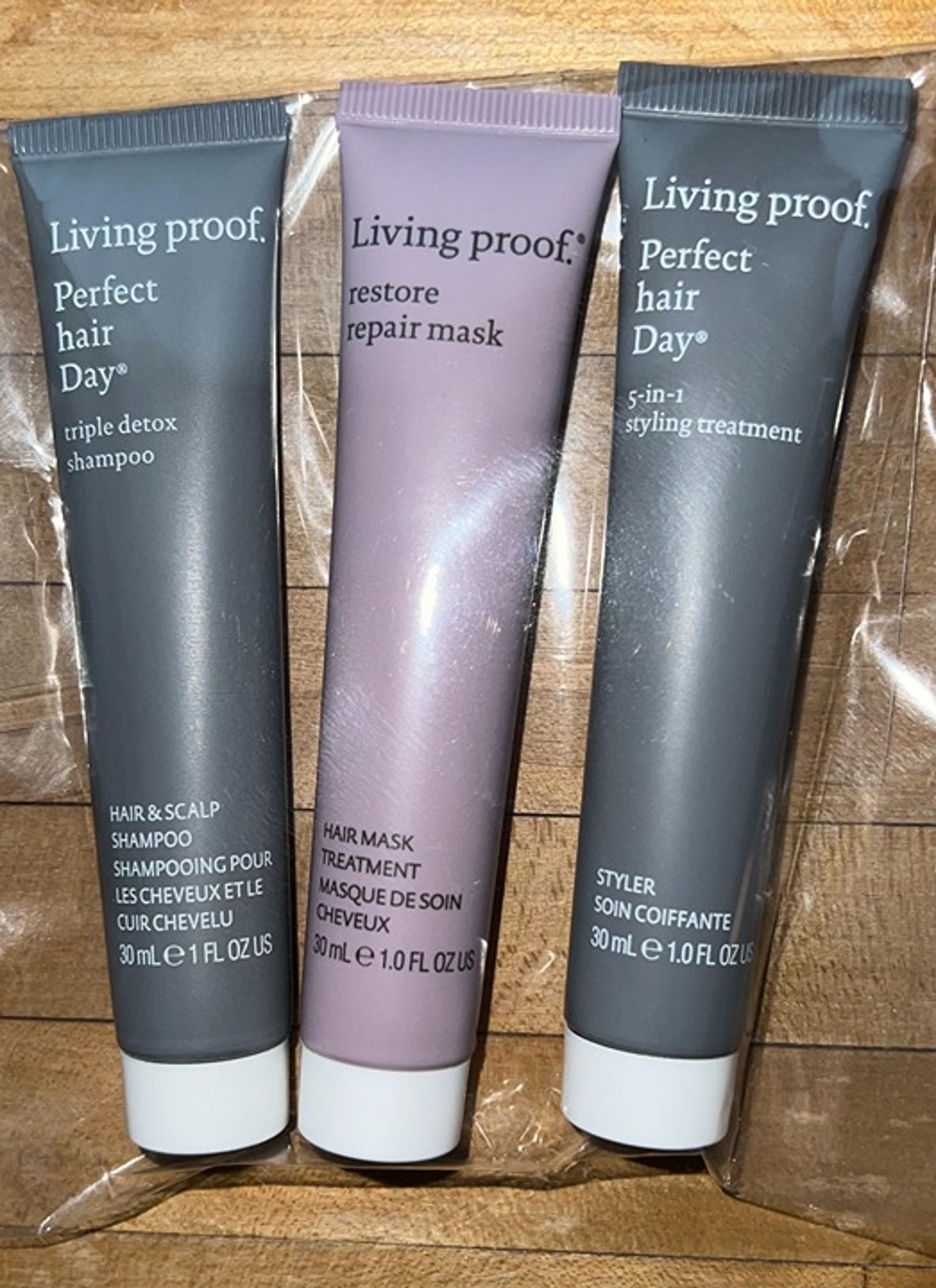 Living Proof Perfect Hair Day Repair Mask,  Living Proof Shampoo, 5 in 1 Styling