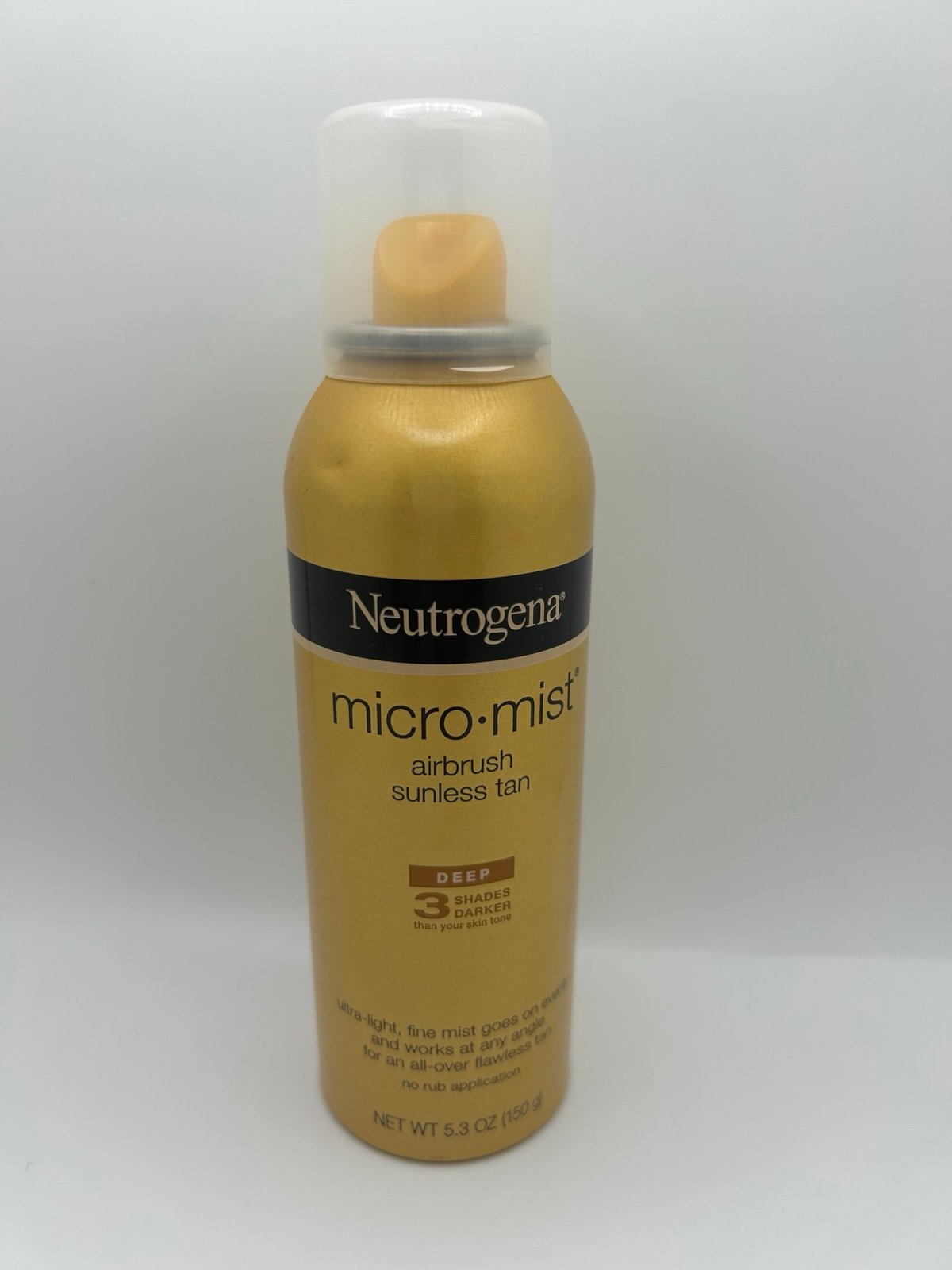 Neutrogena MicroMist Tanning Sunless Spray, Deep, 5.3 Ounce