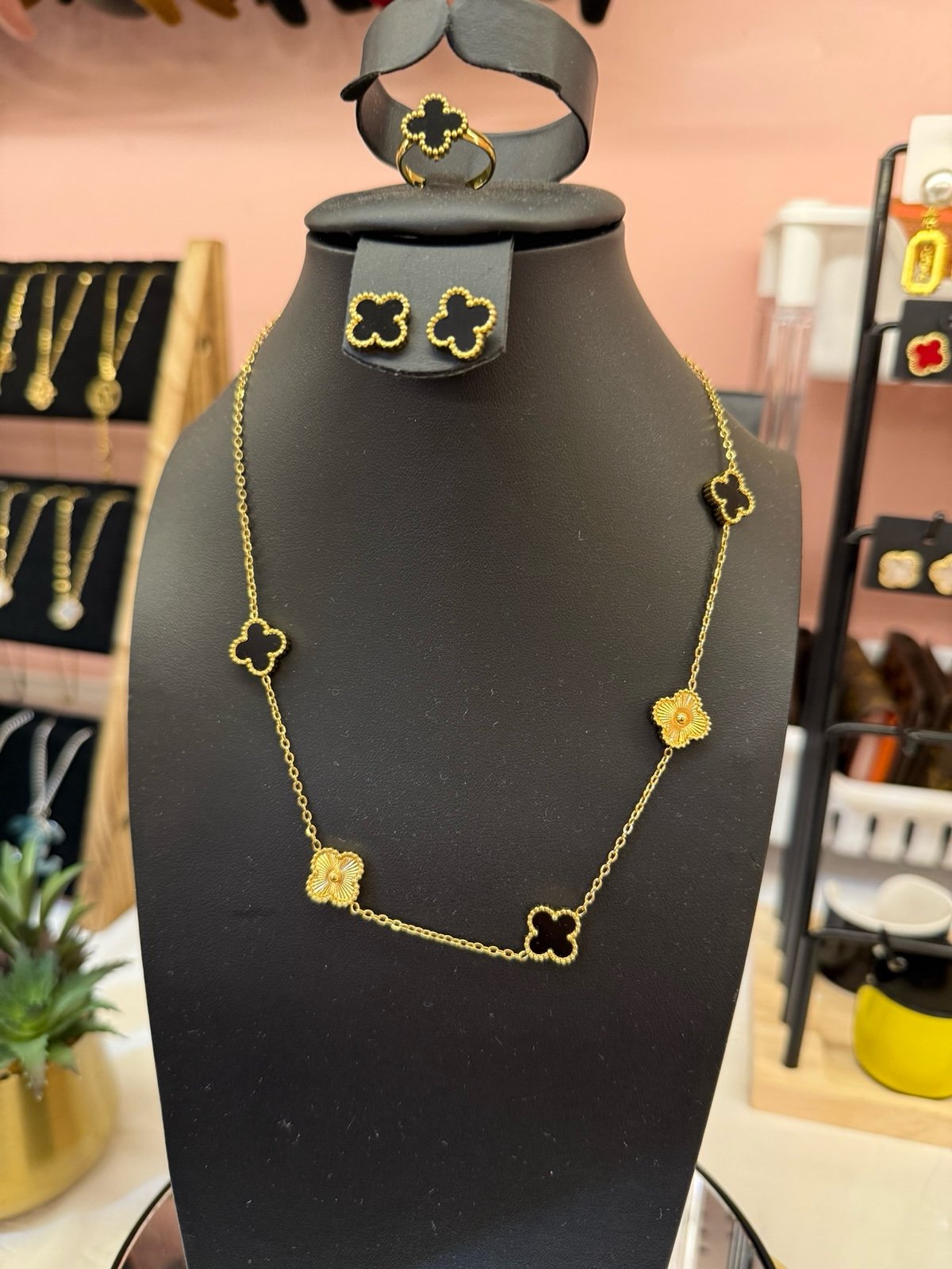 Black and Gold 3 in 1 Set
