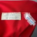VINTAGE La Femme De Vanity Fair Lace Teddy Red Sleeveless V-Neckline Satin