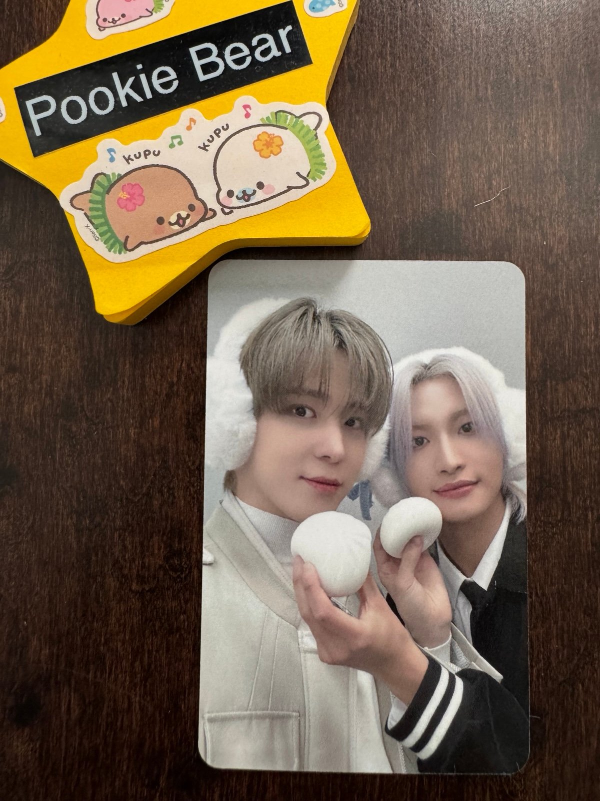 Ateez Golden Hour Part 2 Seonghwa & Yunho Unit Photocard - Minirecord Lucky Draw