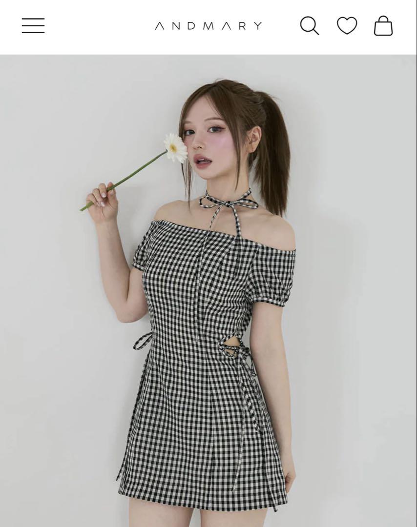 Check Tartan Sleeveless Mini Dress