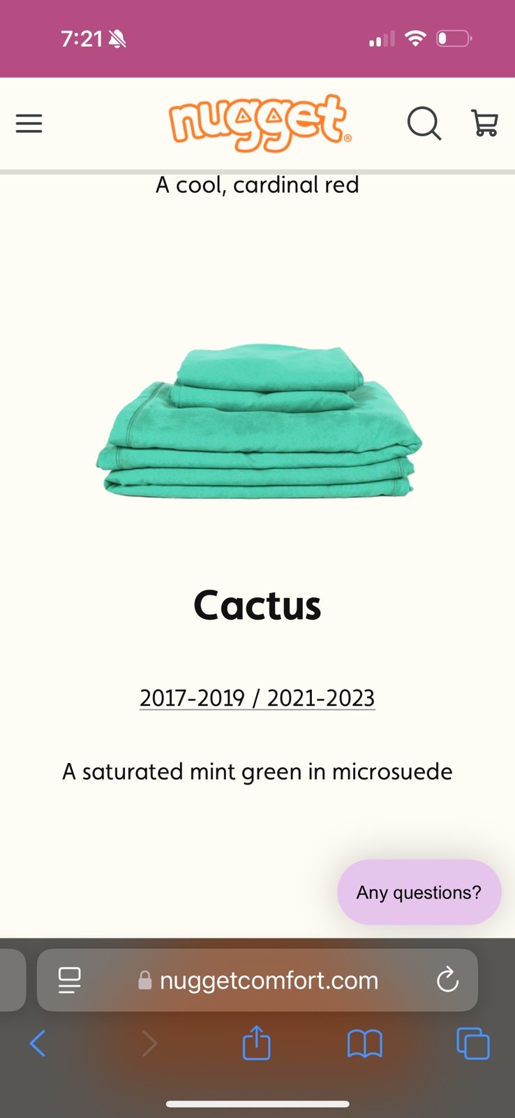 Nugget Couch Cover