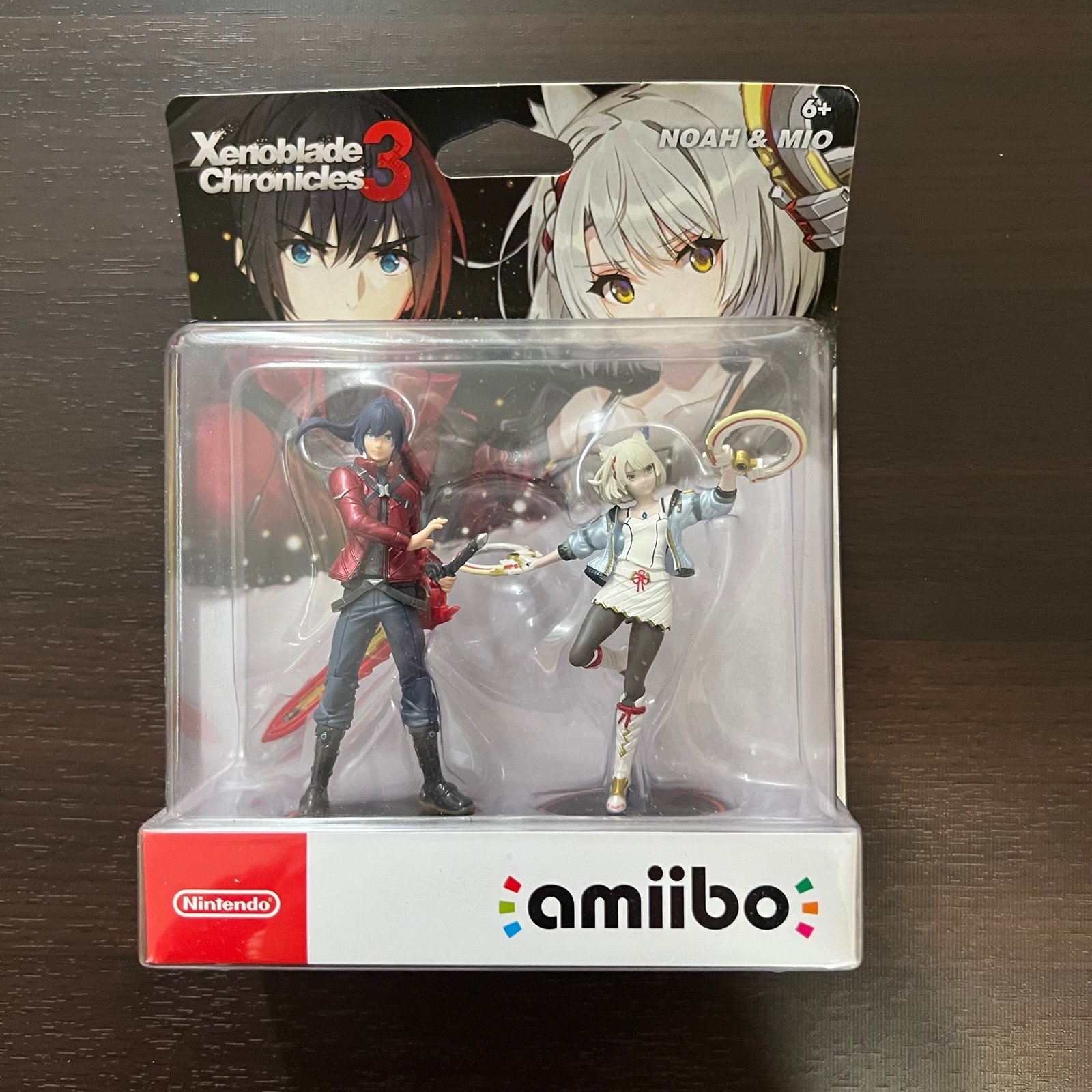 Nintendo Xenoblade Chronicles 3 Series amiibo Figures - Noah + Mio 2pk