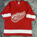 Detroit Red Wings Shanahan 14 Jersey Team Logo 7 Vintage Men’s XL Home Red