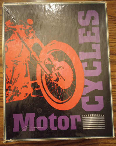 Atlas editions:205 Motorcycle cards,2 posters:pictures & history facts 1885-1993