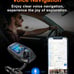 Upgraded Bluetooth FM Transmitter for Car, Wireless Radio Adapter Kit W 1.8 Col