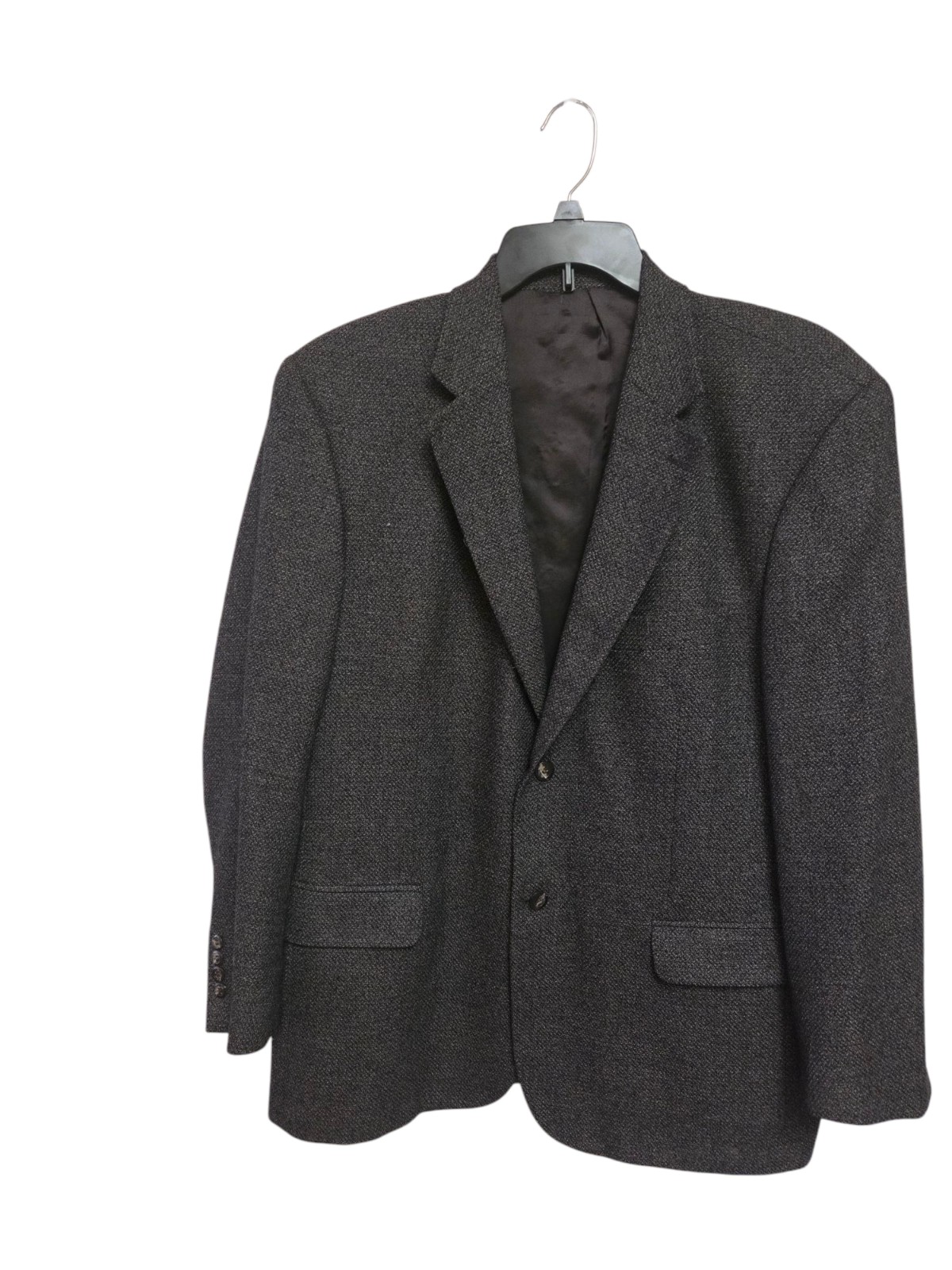 Pronto Uomo Firenze Italian Silk Wool Blazer Sport Coat Jacket Size 46R