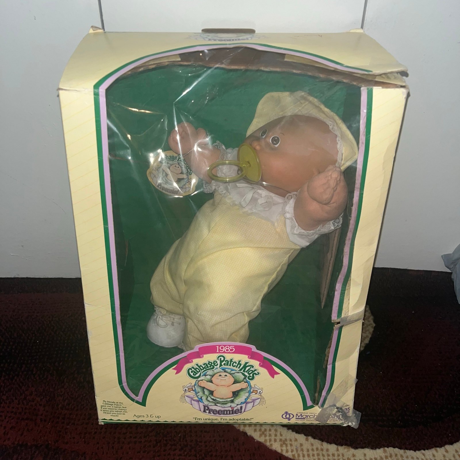 Cabbage Patch Kids Premmie 1985 Baby Doll