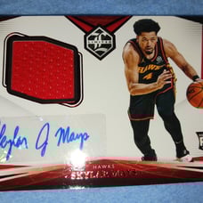 SKYLAR MAYS RC CHRONICLES LIMITED RED RPA! AUTO PATCH COLOR MATCH SSP NICE