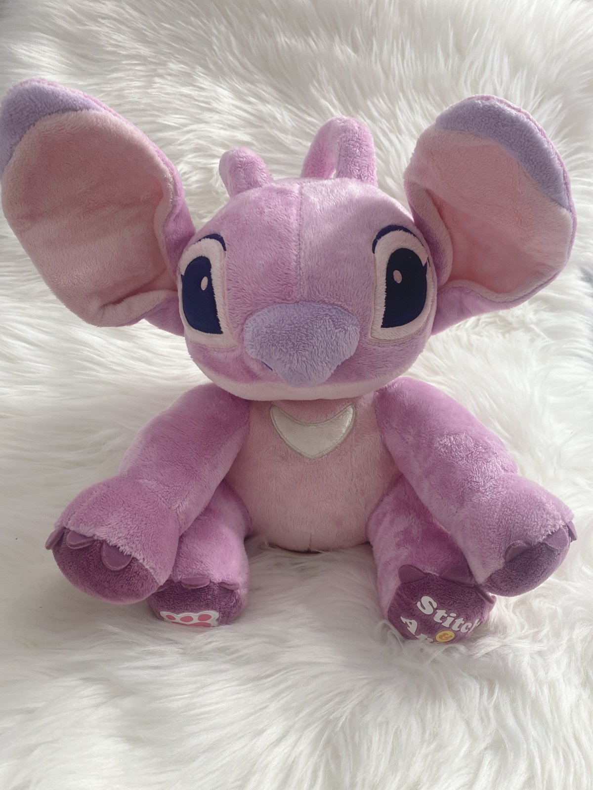 Build a Bear Disney Lilo & Stitch Experiment 624 Angel Stuffed Plush Toy NWOT