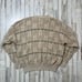 Vintage 90s Cream Grandpa Cottage 3D Knit Crewneck Sweater Mens Size XL