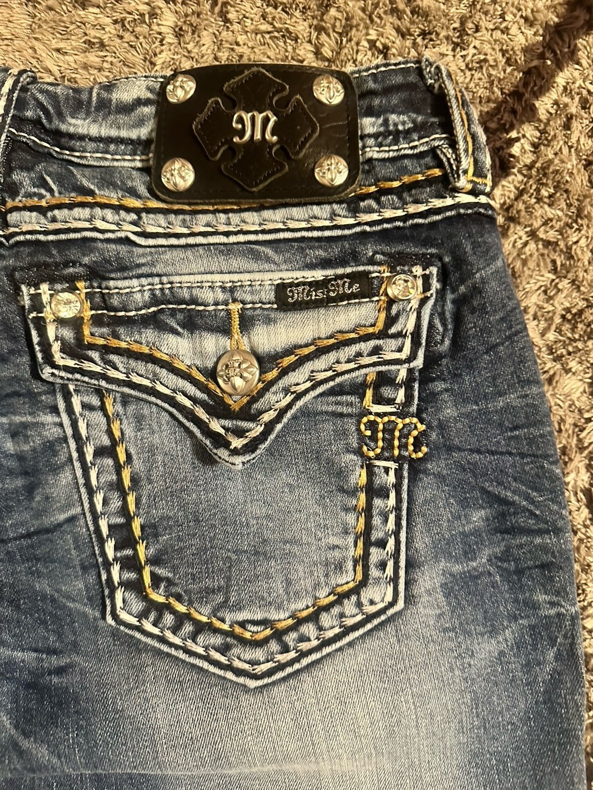 Miss Me boot cut jeans size 30
