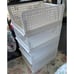4 Drawer Style Wardrobe Storage Boxes with Stackable Plastic Storage Baskets