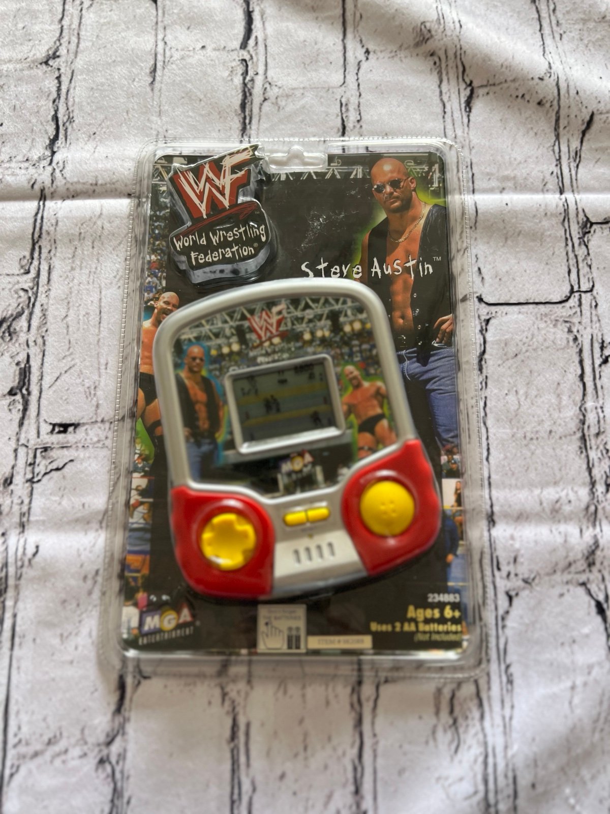 WWF Stone Cold Steve Austin LCD Handheld Game