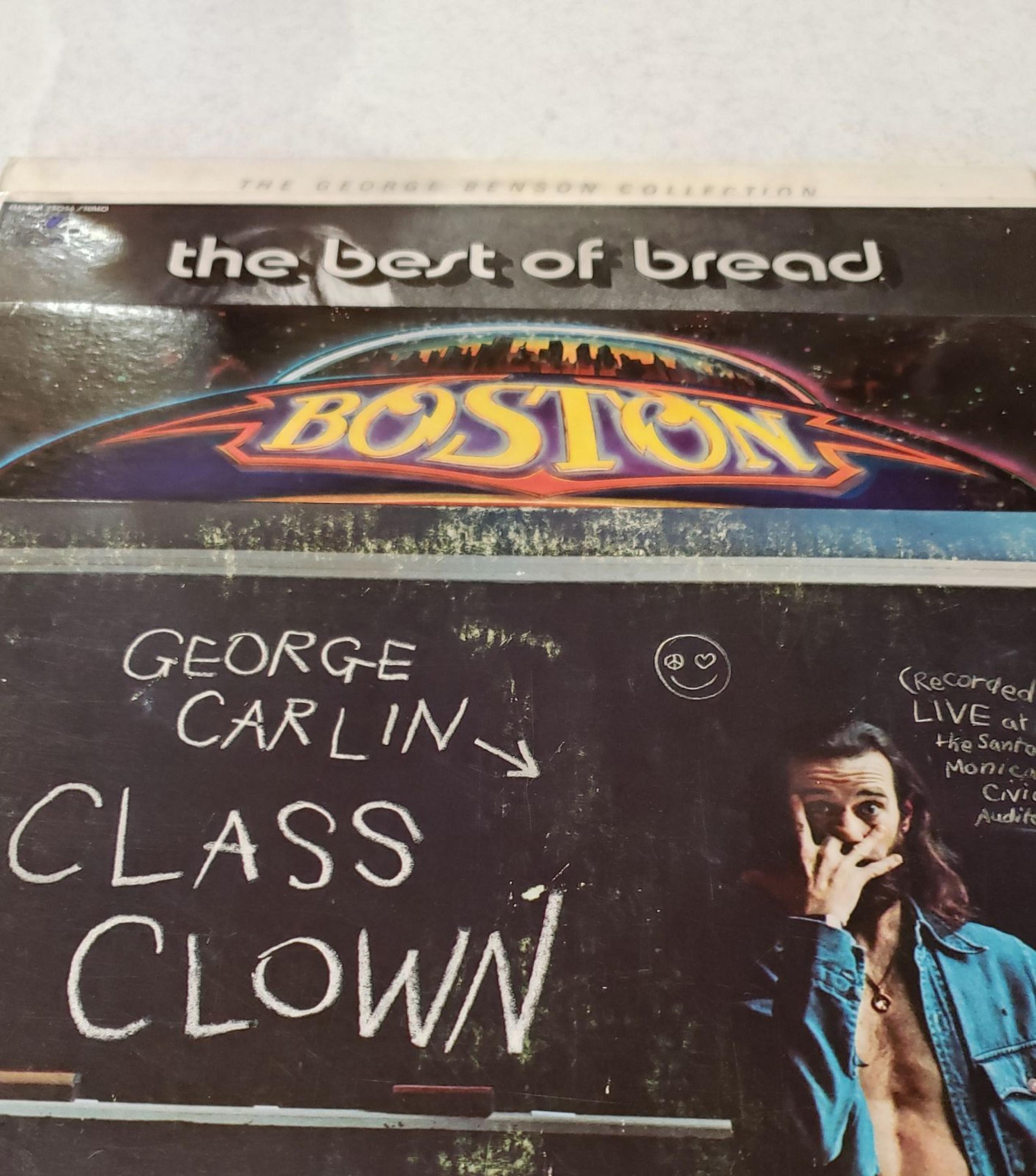 Lot 4 Vinyl Albums George Carlin
