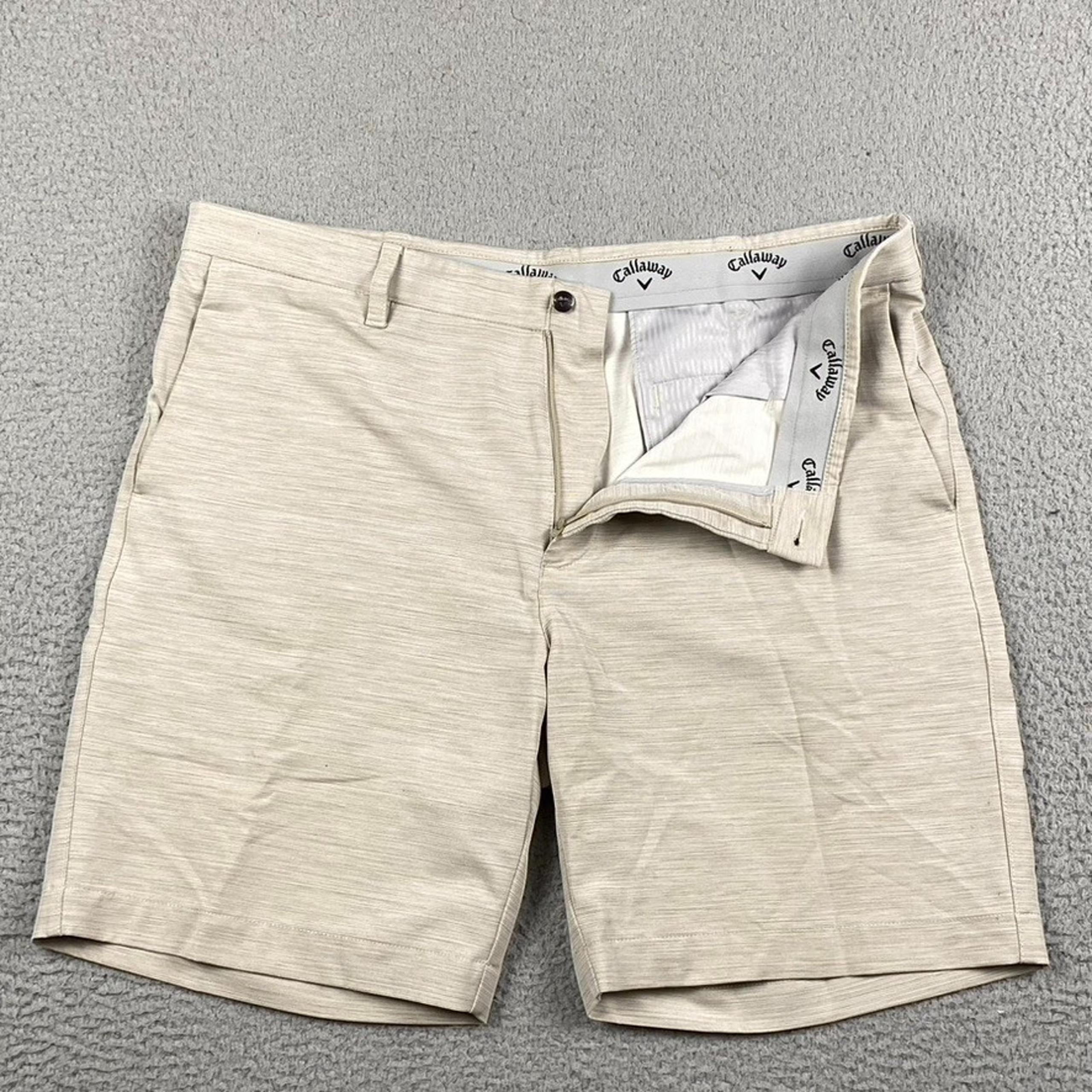 Callaway Men's 40 Chino Shorts Athletic Performance Preppy Outdoors Classic