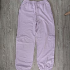 MM6 Maison Margiela Light Purple Jogger Pants L