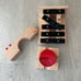 HABA Marble Ball Run Sound Staircase Redirection and Bell Block 3 Piece Set Rare