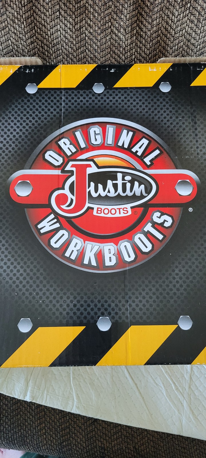 Original Justin Boots, Work Boots. They Are Brand New WorkBoots. Still inside th