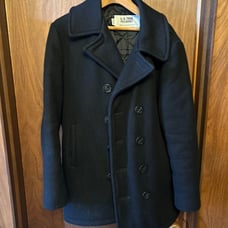 Shot Peacoat U.S.740N Made in USA Size 36
