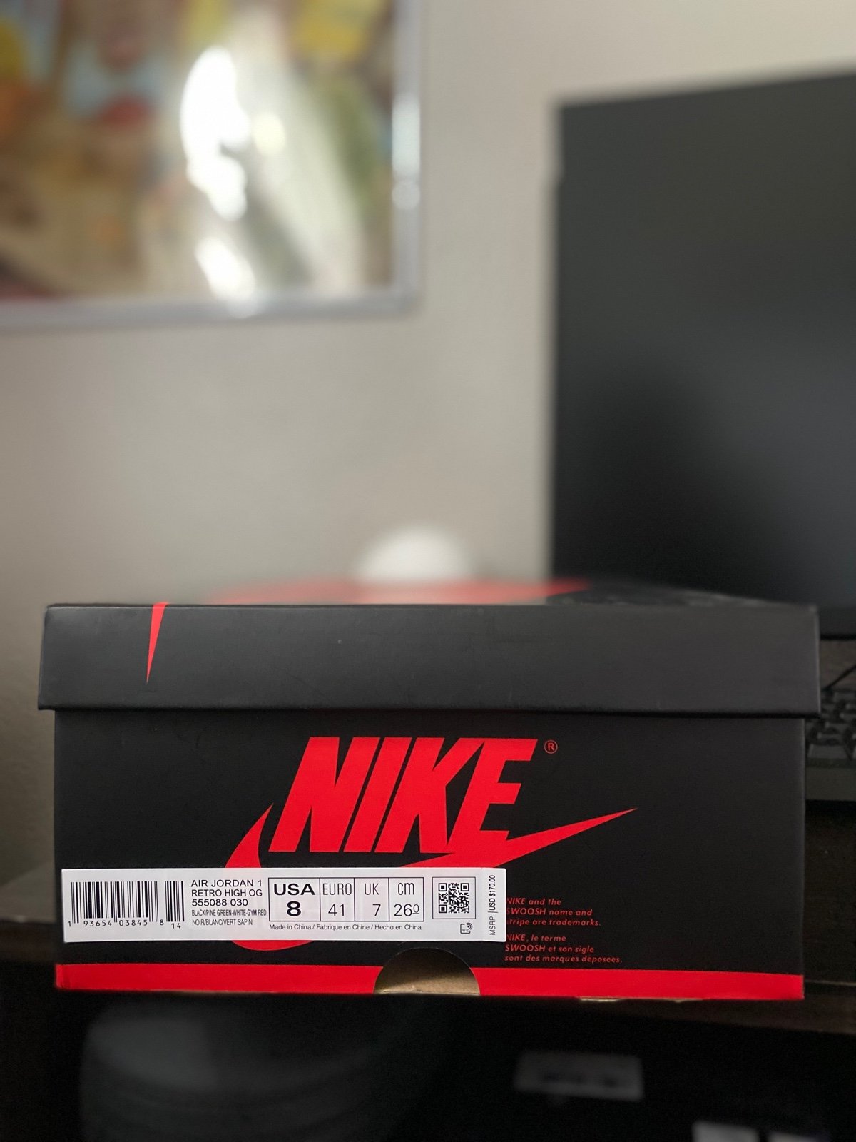 Jordan 1 pine green