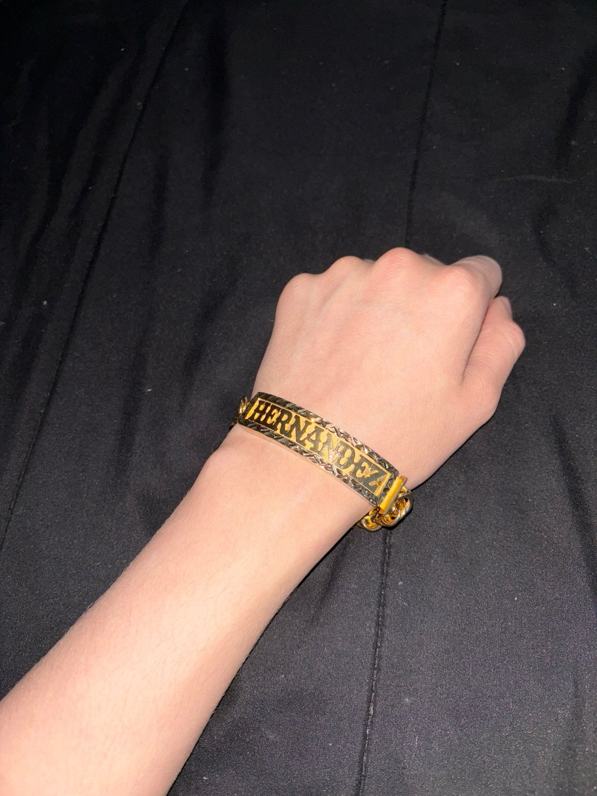 Bracelet / esclava de oro