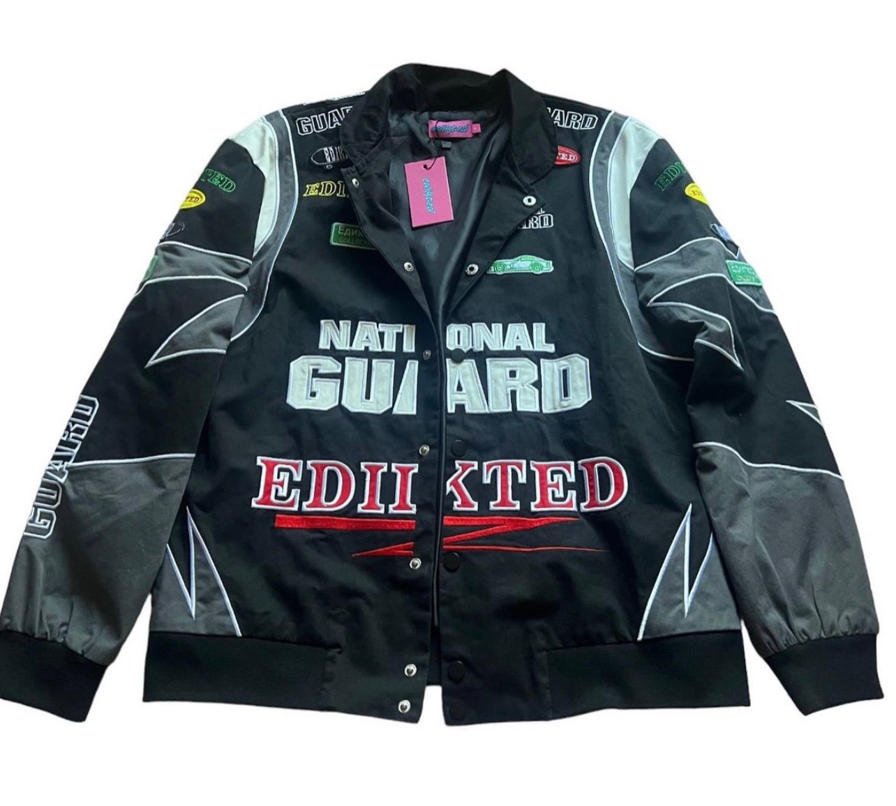 edikted rally patch jacket