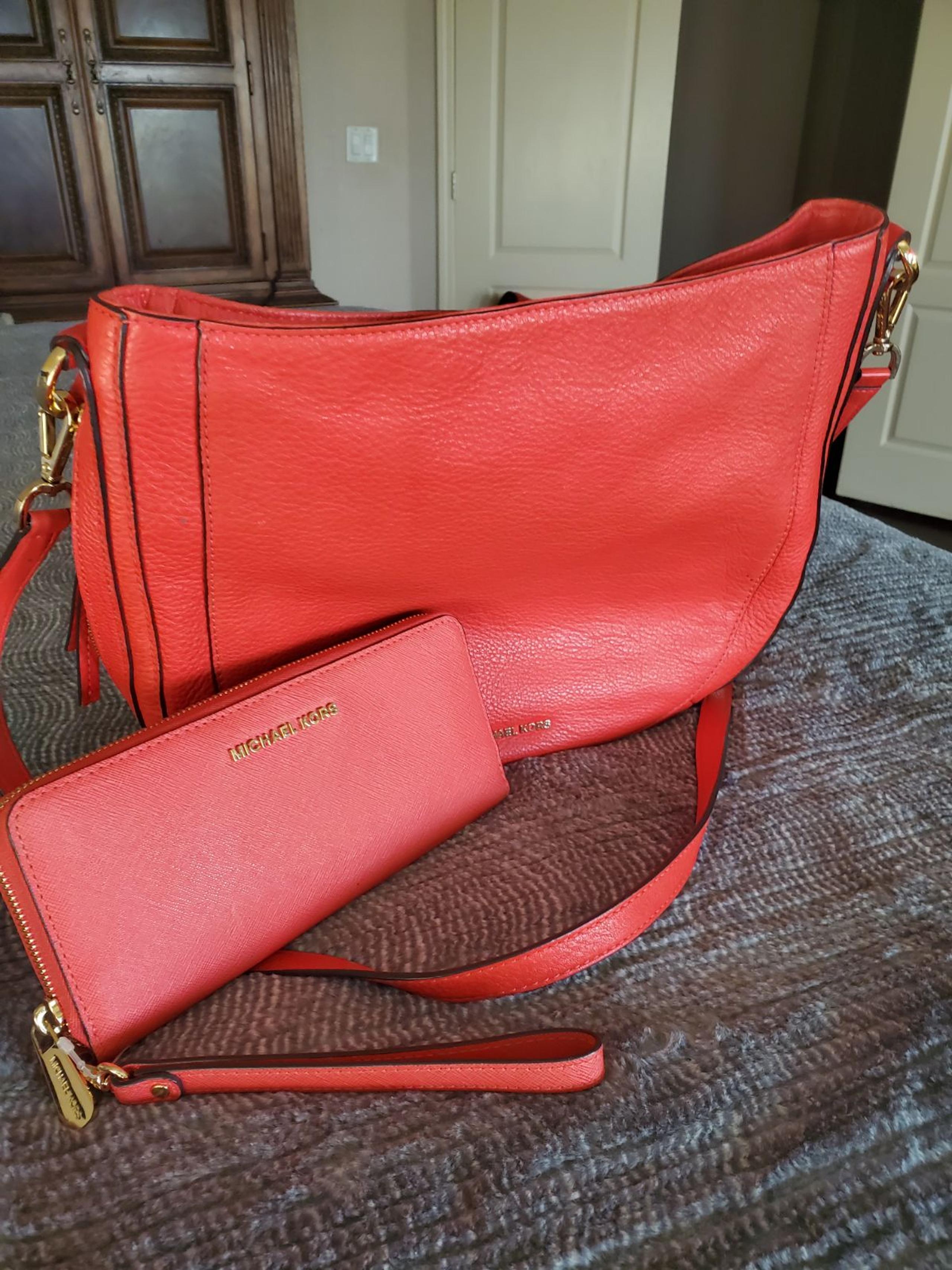 Michael Kors purse and wallet