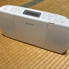 SONY Portable CD Player CD Radio White ZS-E20CP
