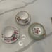 lot of 3 Stratford Shire, Regency, and Rosina fine china made in England cups an