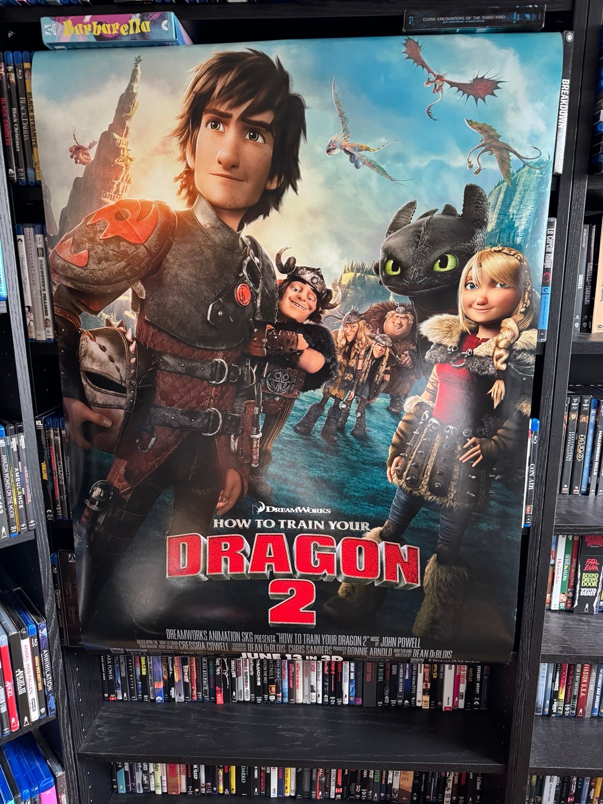 How to Train Your Dragon 2 27x40 Original Double Sided Movie Poster