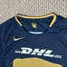 Nike PUMAS UNAM Soccer Jersey Size XL Authentic 2017-2018 Away Nike Dri-Fit Blue