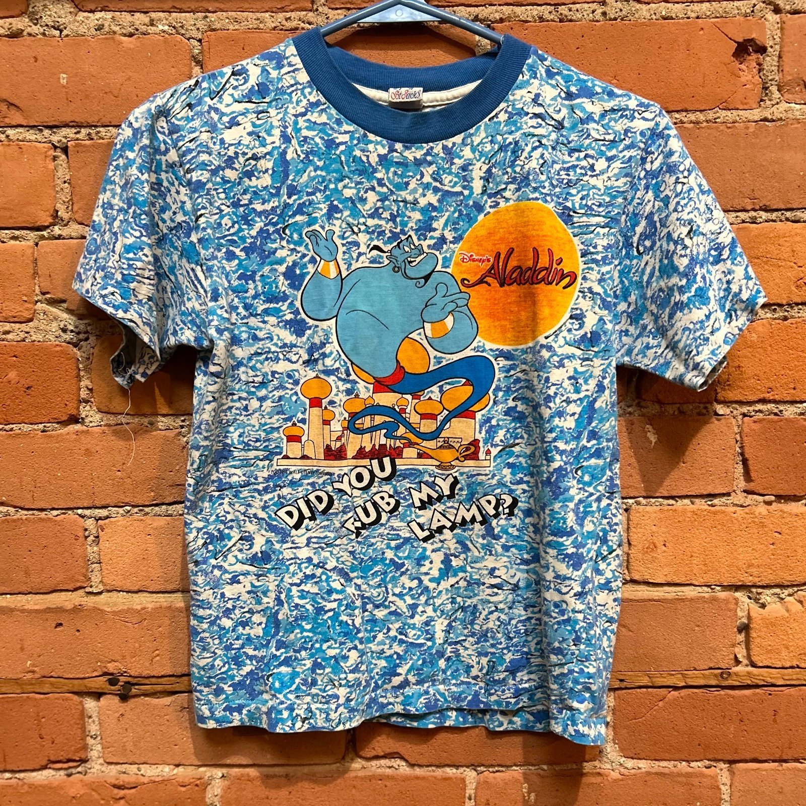 Vintage Rare Disney Aladdin Genie T-Shirt