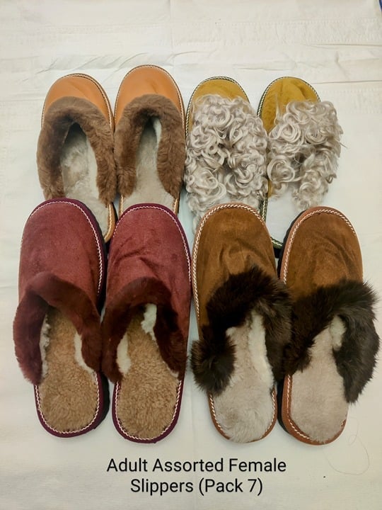 Female Sheepskin Slippers