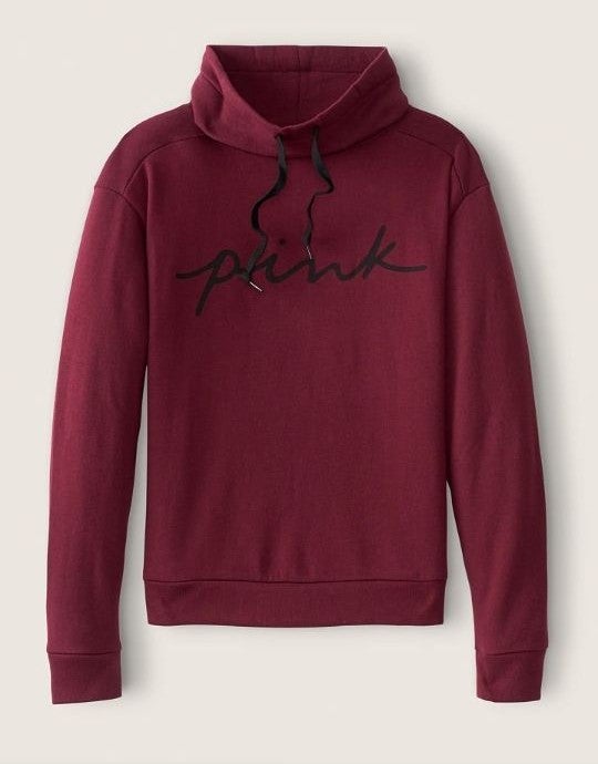 Nwt Victoria Secret Pink Cowl Neck Pullover Sweater
