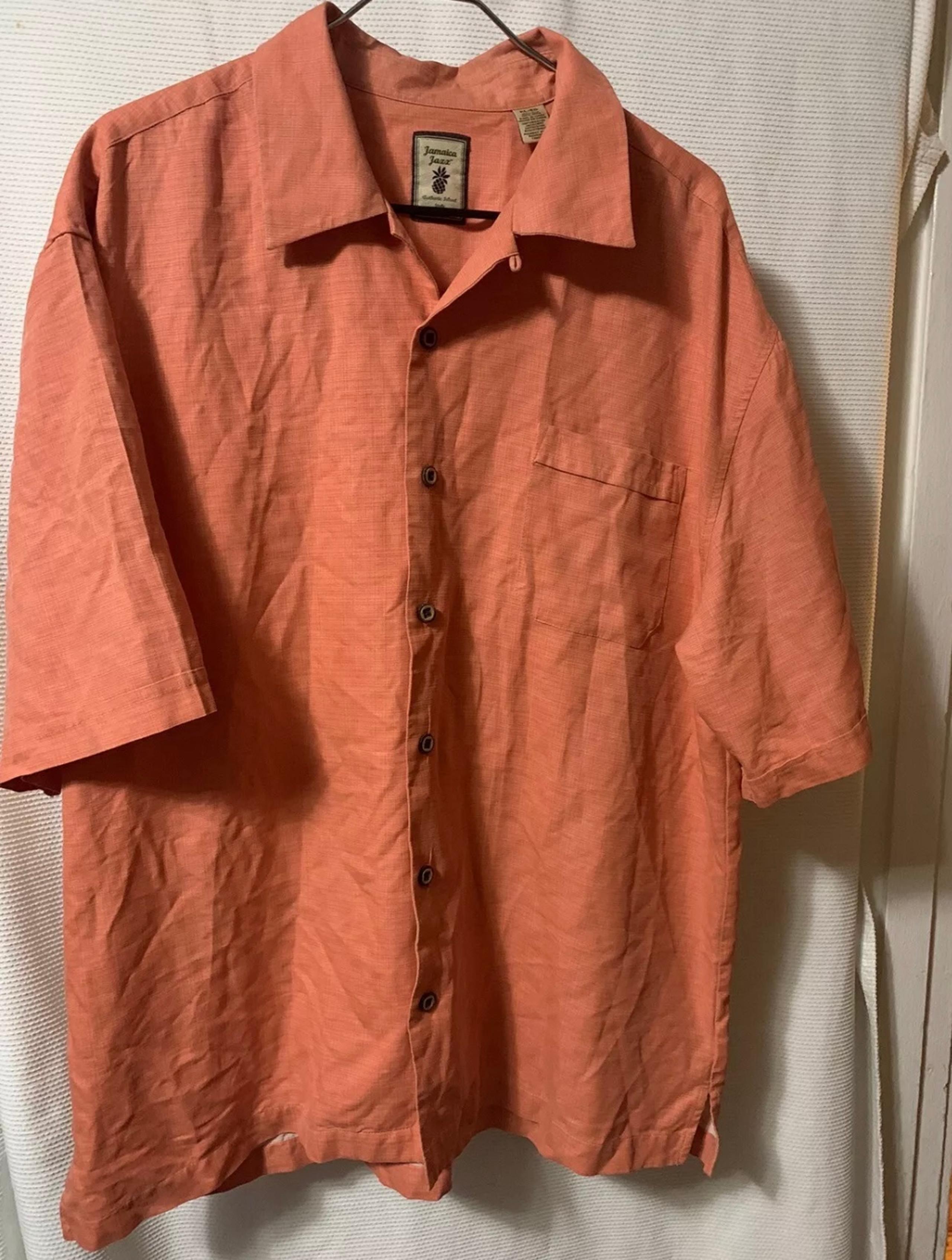 Jamaica Jaxx men’s Short Sleeve Button Shirt Size Xl