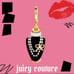 Vintage Juicy Couture Pearl Fashion Necklace Display Charm Necklace Y2K