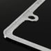 NEW 1PCS SILVERADO Chrome Plated Brass License Plate Frame Officially Licensed