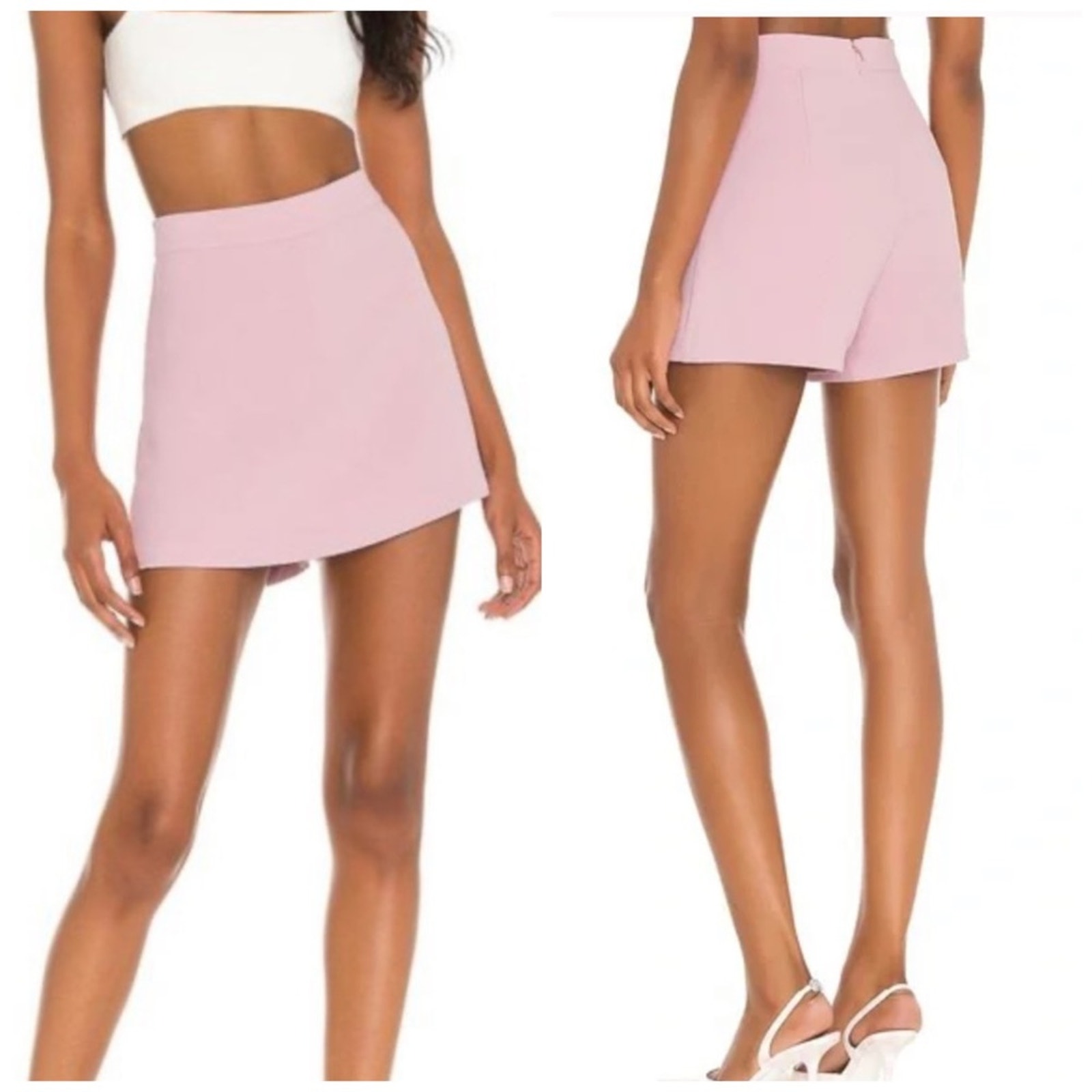NBD Ronan pink skort mini Small