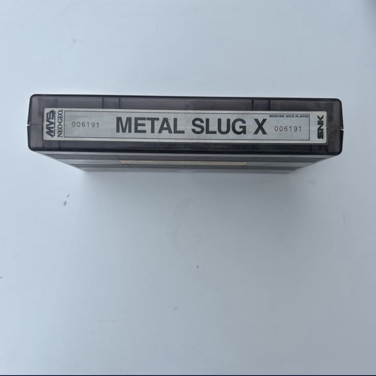 Metal Slug X Neo Geo Arcade Video Game Cart