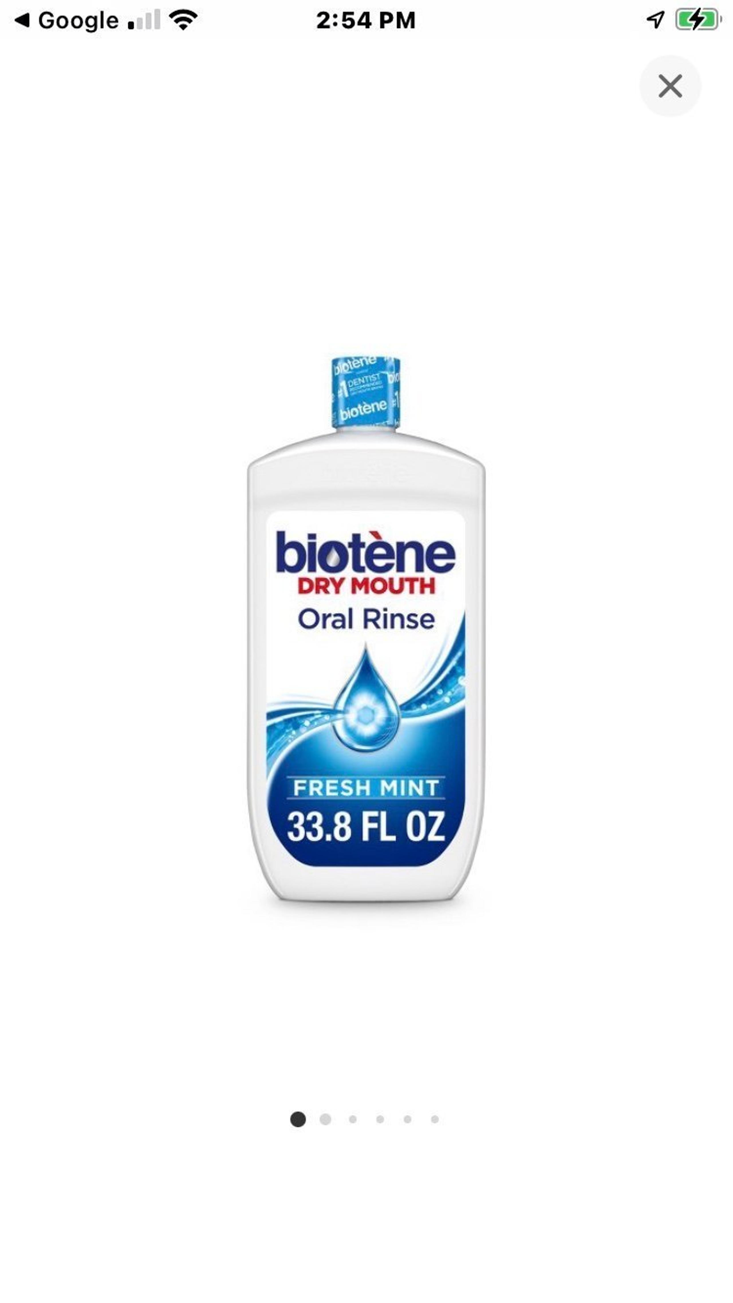 Biotene New Oral Rinse  16 fl oz Alcohol Free