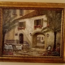 OIL PAINTING BY RUANE MANNING