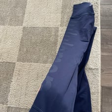 Lululemon align logo side night sea high rise leggings 0